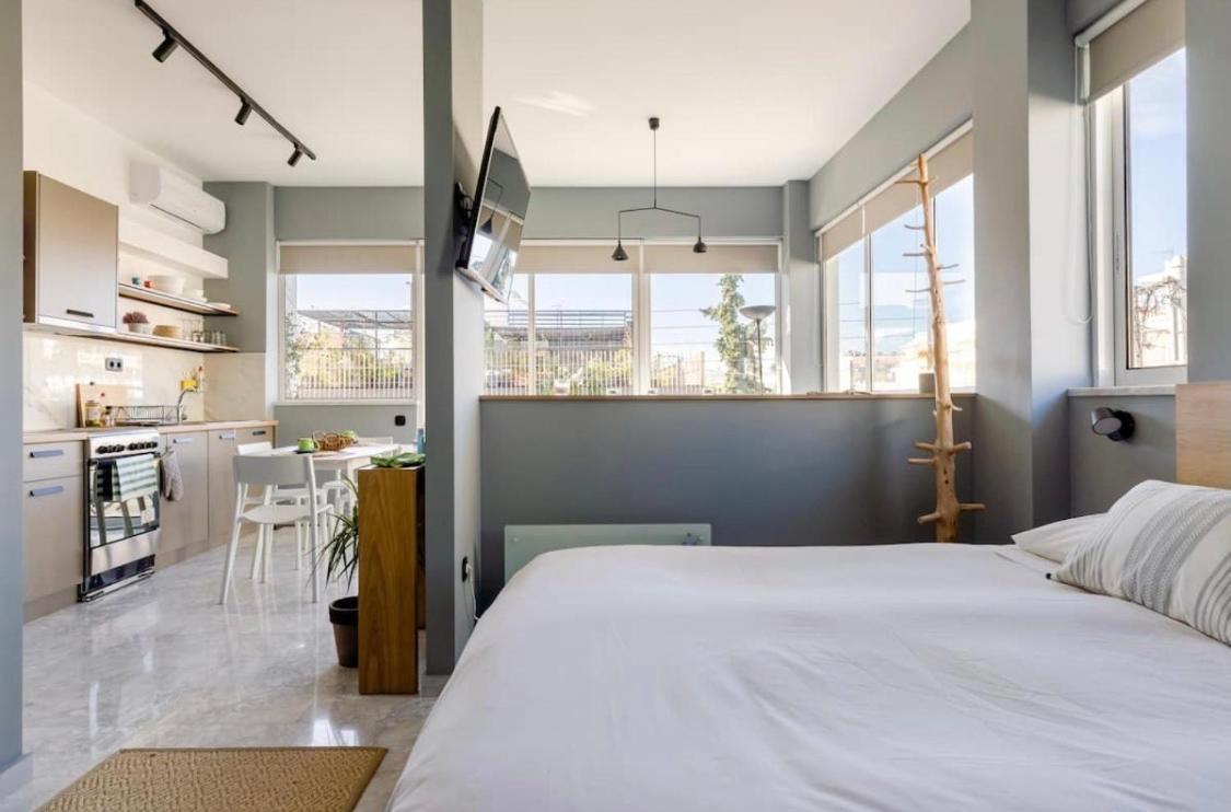 דירות אתונה Loft With Private Parking מראה חיצוני תמונה